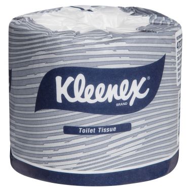 KLEENEX EXECUTIVE TOILET TISSUES / 2-PLY / BLUE WRAPPER / CARTON OF 48 / 300 SHEETS/ROLL
