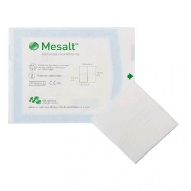 MESALT CLEANSING DRESSING / 5cm x 5cm / BOX 30