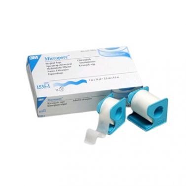 MICROPORE SURGICAL TAPE WITH DISPENSER / 2.5CM X 9.1M / EACH