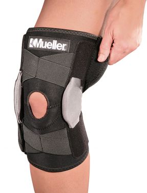 MUELLER ADJUSTABLE HINGED KNEE BRACE / UNIVERSAL
