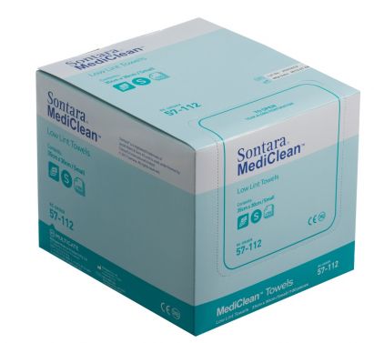 MULTIGATE MEDICLEAN LOW LINT TOWEL / SMALL / 35CM X 30CM / BOX OF 100