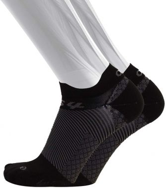 OS1 ORTHOTIC SOCK NO SHOW / BLACK 