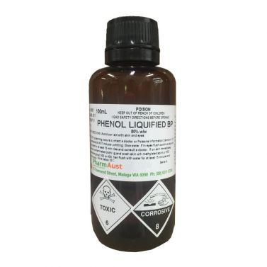 PHENOL LIQUIFIED BP SOLUTION / 80% / 100ML