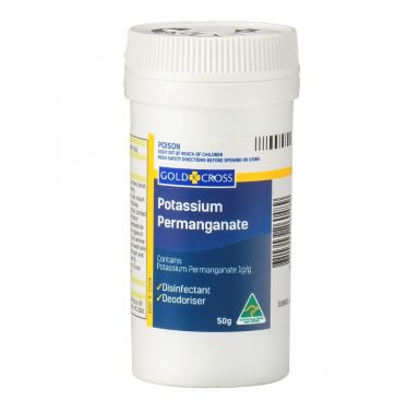 POTASSIUM PERMANGANATE / 50g BOTTLE