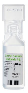 B BRAUN SODIUM CHLORIDE 0.9%