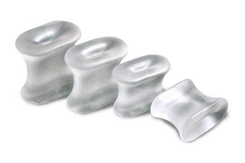 PEDIPOINT GEL TOE SPREADERS WITH SILVER-ION 