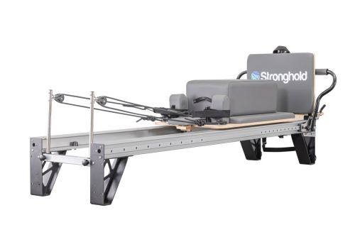 STRONGHOLD ELITE PILATES REFORMER PACKAGE / INCLUDING JUMP BOARD, SITTING BOX, MAT EXTENDER & PLATFORM EXTENDER