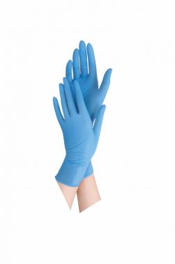 TAYLORS PREMIUM NITRILE GLOVES / POWDER FREE / BOX OF 100