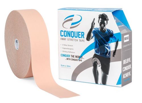CONQUER TAPE / BEIGE / 5CM X 32M / 1 ROLL