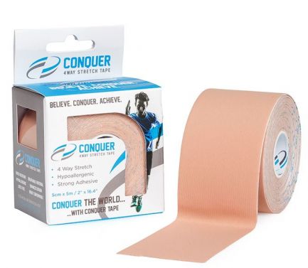 CONQUER TAPE / BEIGE / 5CM X 5M / 1 ROLL
