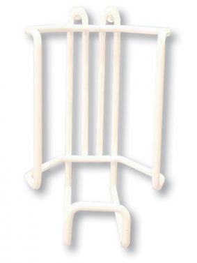 TUFFIE DISINFECTANT WIPE BRACKET / WHITE / EACH