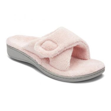 VIONIC WOMENS RELAX TOE POST SANDAL - PINK