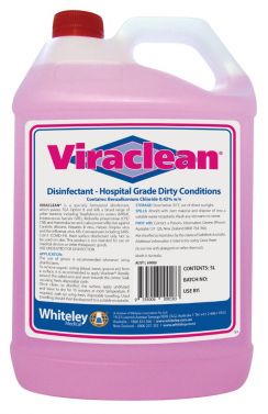 VIRACLEAN HOSPITAL GRADE DISINFECTANT / 5L