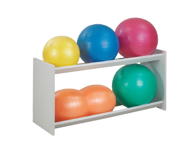 FORTRESS DOUBLE LEVEL BALL STORAGE RACK