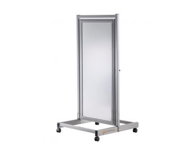 FORTRESS STEEL MOBILE POSTURE MIRROR / SWINGING FRAME