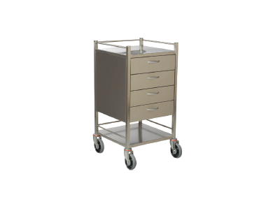 FORTRESS FOUR DRAWER TROLLEY