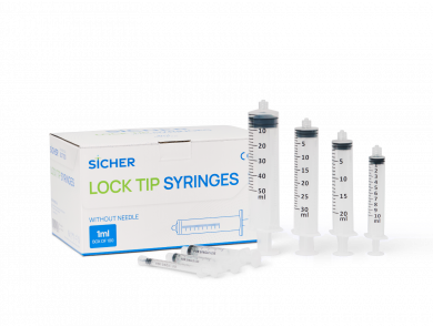 SICHER LOCK TIP SYRINGES