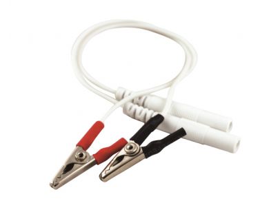 FORTRESS CROCODILE CLIP ELECTRO-ACUPUNCTURE LEAD WIRES / PAIR