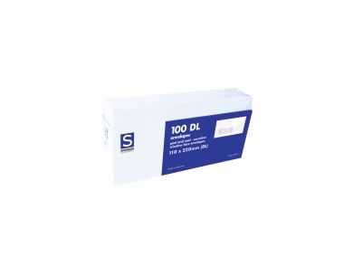 ENVELOPE DL SIZE / WITH WINDOW / PEEL/SEAL / PACK OF 100