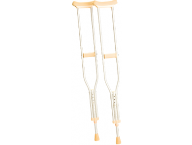 ORTHOLIFE ALUMINIUM UNDERARM CRUTCHES