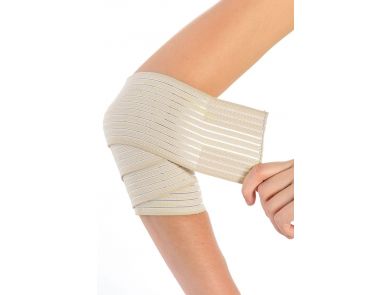 ORTHOLIFE ELASTIC ELBOW WRAP / UNIVERSAL / TAN