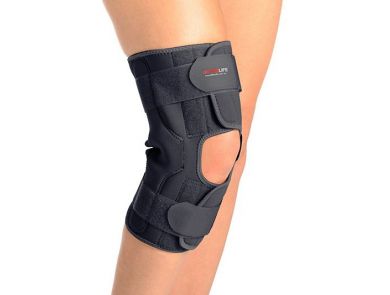 ORTHOLIFE WRAP AROUND HINGED KNEE STABILISER 