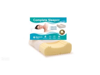 COMPLETE SLEEPRRR TRADITIONAL DELUXE FOAM PILLOW / YELLOW