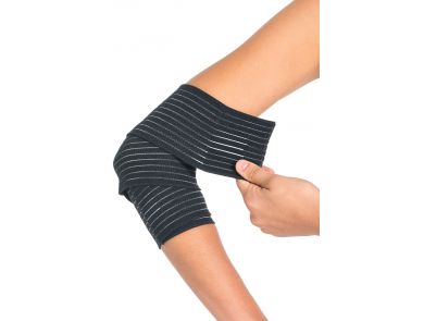 ORTHOLIFE ELASTIC ELBOW WRAP / UNIVERSAL / BLACK