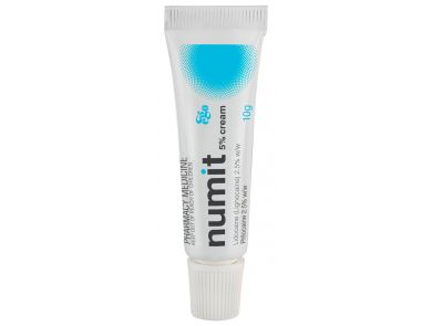 EGO NUMIT 5% CREAM LIDOCAINE (LIGNOCAINE) 2.5% W/W / PRILOCAINE 2.5% W/W