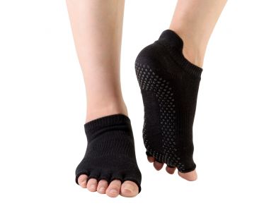 FOOTSOX HALF TOE PILATES SOCK