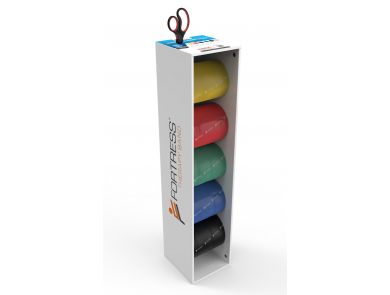 FORTRESS THERABOX RAINBOW EXERCISE BAND STAND