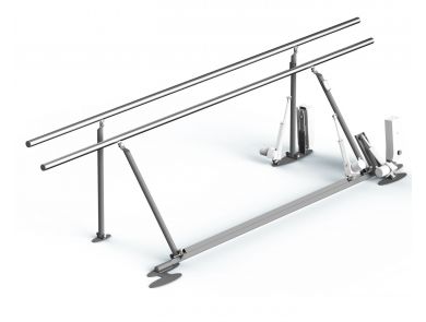 FORTRESS SLIMLINE ELECTRIC HI-LO PARALLEL BARS WITH WIDTH ADJUSTMENT