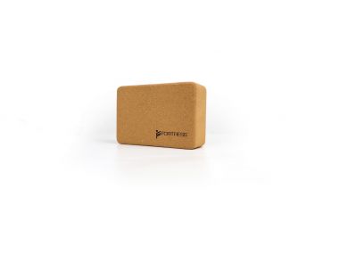 FORTRESS CORK YOGA BLOCK / BIODEGRADABLE