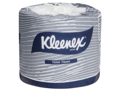 KLEENEX EXECUTIVE TOILET TISSUES / 2-PLY / BLUE WRAPPER / CARTON OF 48 / 300 SHEETS/ROLL