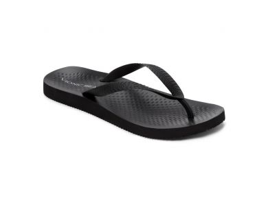 VIONIC MANLY TOE POST SANDAL - BLACK