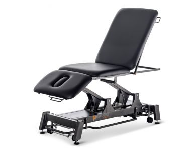 FORTRESS STABILITY 3-SECTION SHORTHEAD / BLACK FRAME / BLACK UPHOLSTERY / 360 DEGREE OPERATION-O