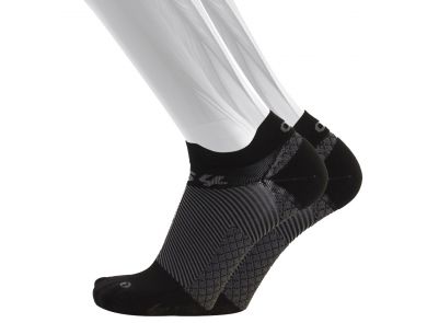 OS1 ORTHOTIC SOCK QUARTER CREW / BLACK 