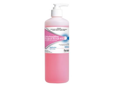 PERRIGO CHLORHEXIDINE SURGICAL SCRUB 4% / 500ML / EACH 