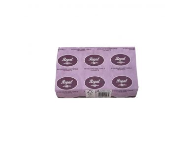 REGAL INTERLEAVED HAND TOWEL / 23CM X 22CM / 6CM FOLD / 150 SHEET / 16 PACKS