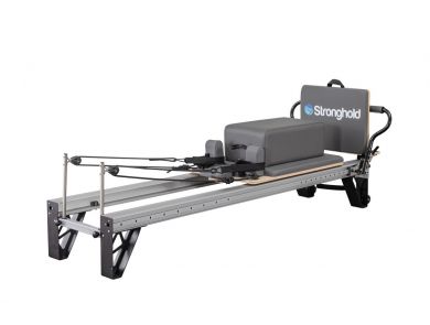 STRONGHOLD ELITE PILATES REFORMER PACKAGE / INCLUDING JUMP BOARD, SITTING BOX, MAT EXTENDER & PLATFORM EXTENDER