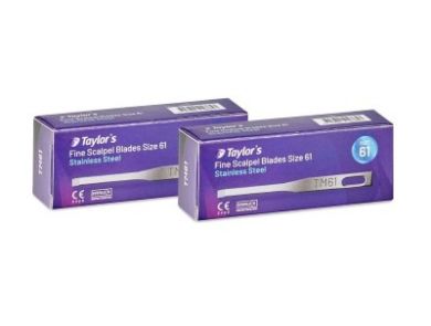 TAYLOR'S FINE SCALPEL BLADES