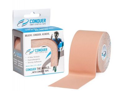 CONQUER TAPE / BEIGE / 5CM X 5M / 1 ROLL