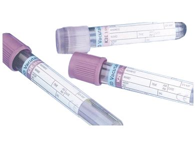 VACUTAINER EDTA 13x75mm 4ml/Pack of 100