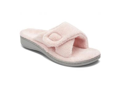 VIONIC WOMENS RELAX TOE POST SANDAL - PINK