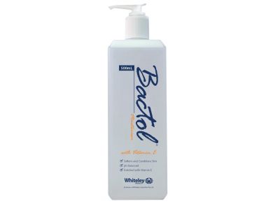 WHITELEY BACTOL MOISTURISER / 500ML / EACH